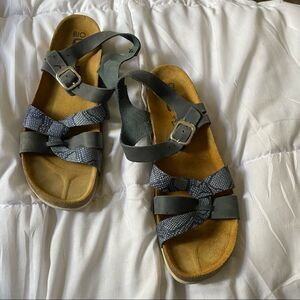 🍄 Biolife Birkenstock Style Gray Sandals